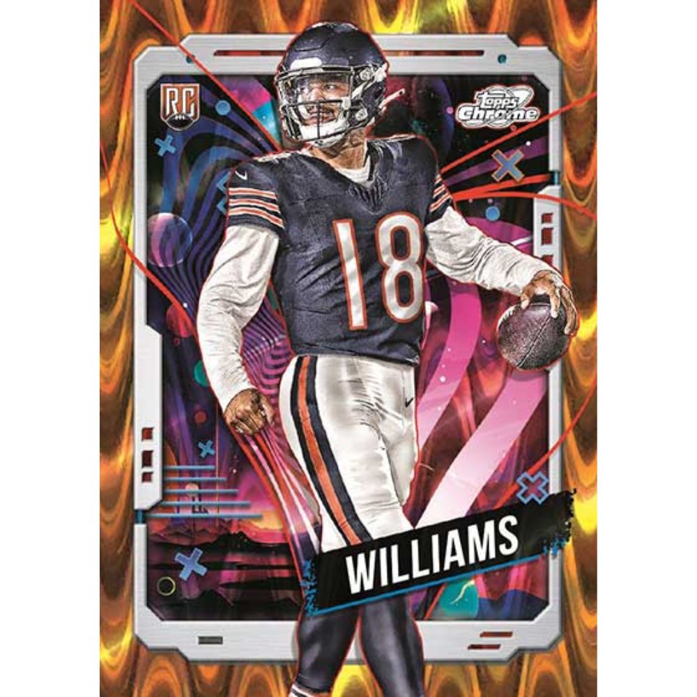 2024 Topps Cosmic Chrome Football Cards - Caleb Williams