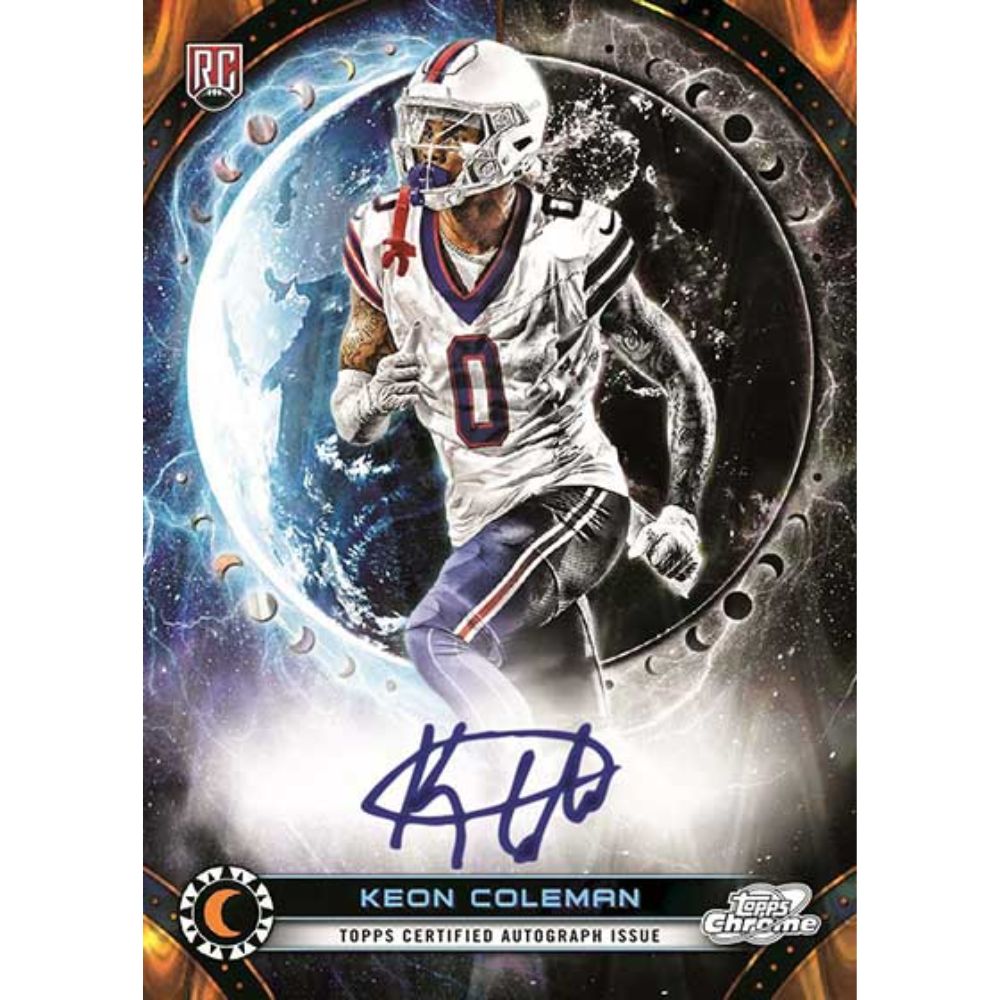 2024 Topps Cosmic Chrome Football Cards -  Keon Coleman