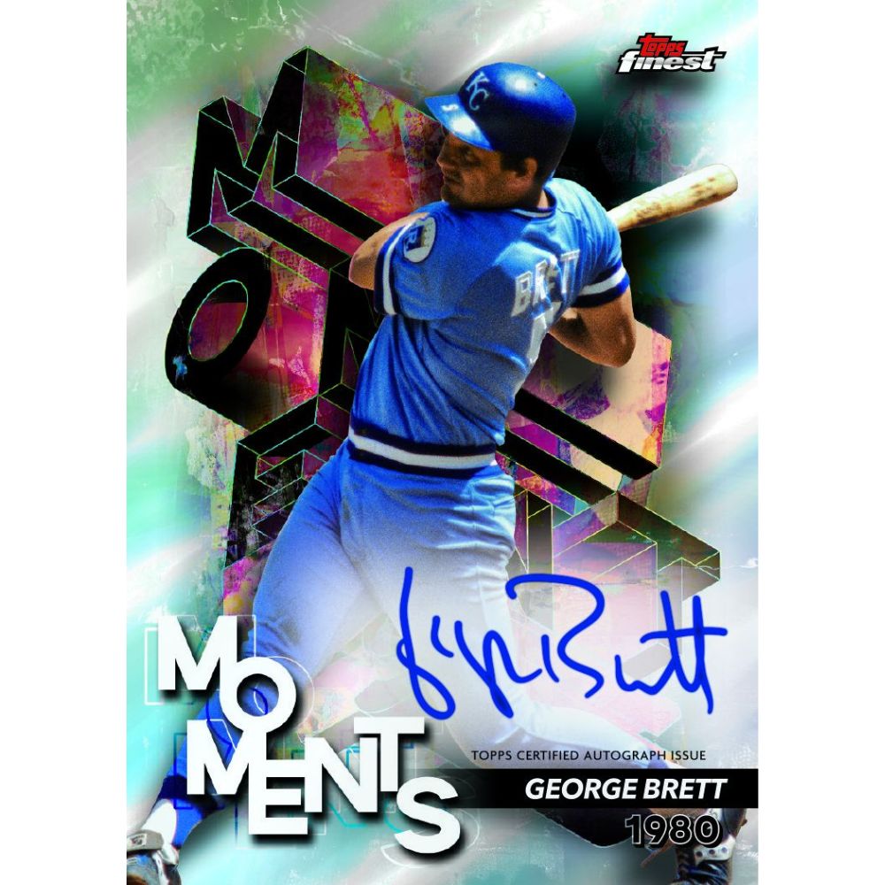 2024 Topps Finest Baseball Cards - George Brett