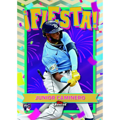 2024 Topps Finest Baseball Cards - Junior Caminero