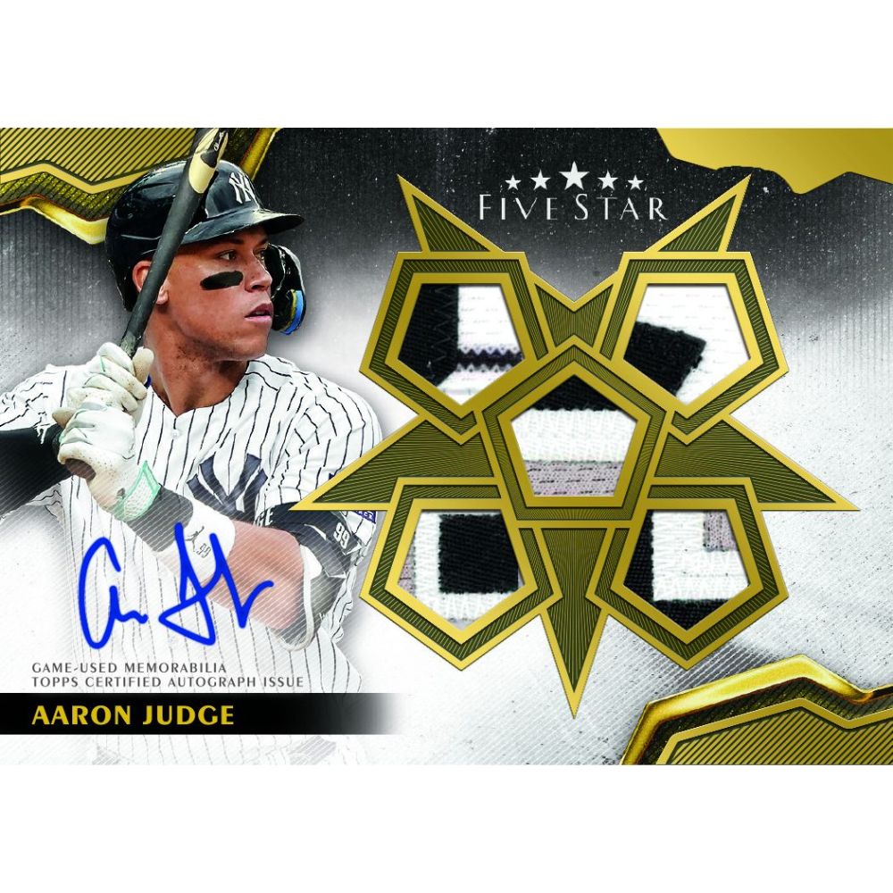 2024 Topps Five Star Baseball Cards - Aaron Judge