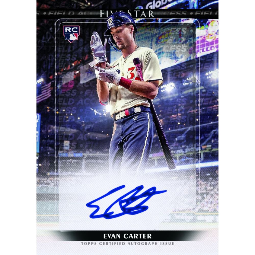 2024 Topps Five Star Baseball Cards - Evan Carter