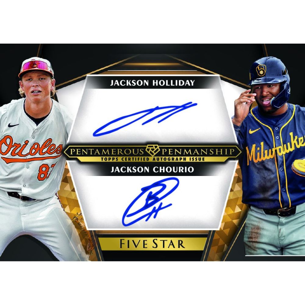 2024 Topps Five Star Baseball Cards - Jackson Holliday_Jackson Chourio