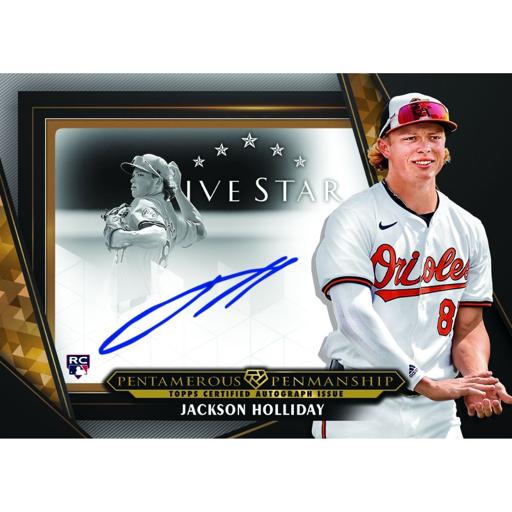2024 Topps Five Star Baseball Cards - Jackson Holliday