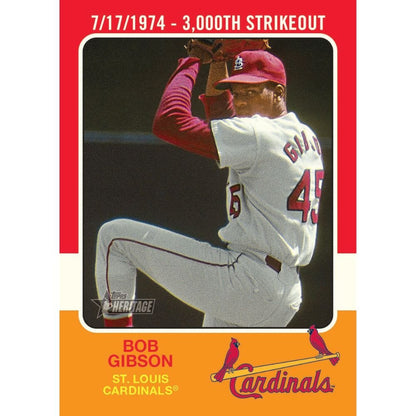 2024 Topps Heritage High Number Baseball Blaster Box - Trading Card Market