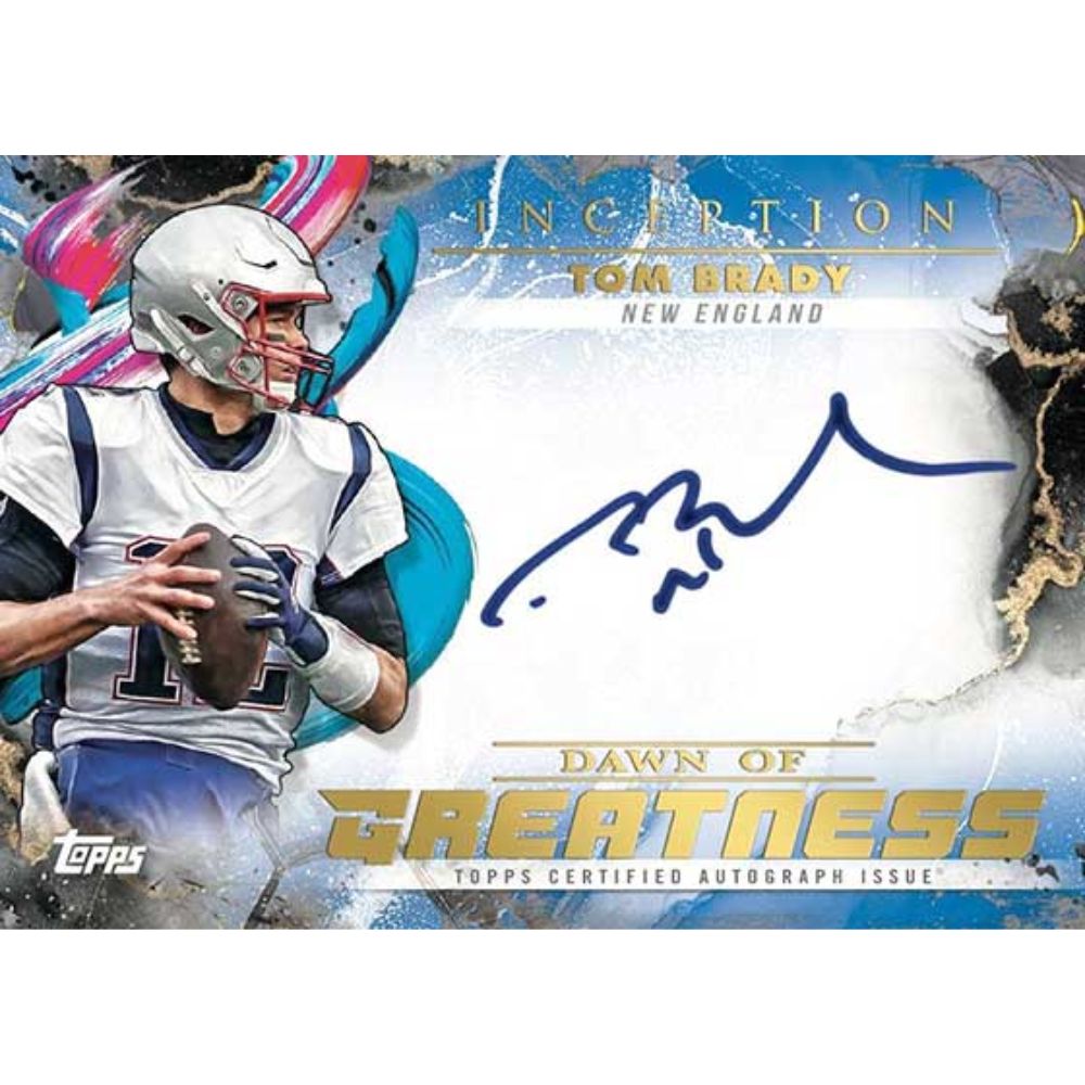 2024 Topps Inception Football Cards - Tom Brady