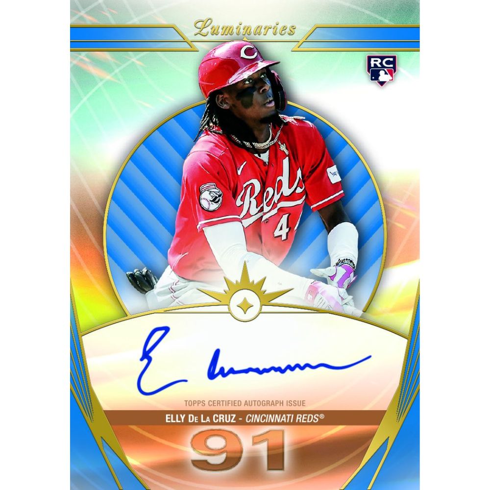 2024 Topps Luminaries Baseball Cards - Elly De La Cruz