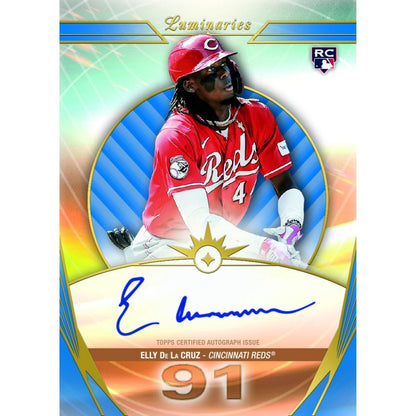 2024 Topps Luminaries Baseball Cards - Elly De La Cruz