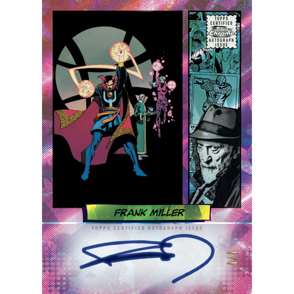 2024 Topps Marvel Chrome Sapphire Cards - Frank Miller