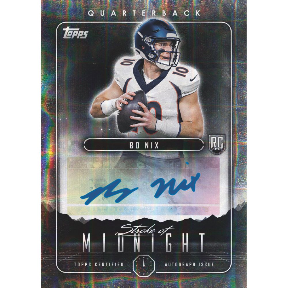 2024 Topps Midnight Football Hobby Box - Trading Card Market
