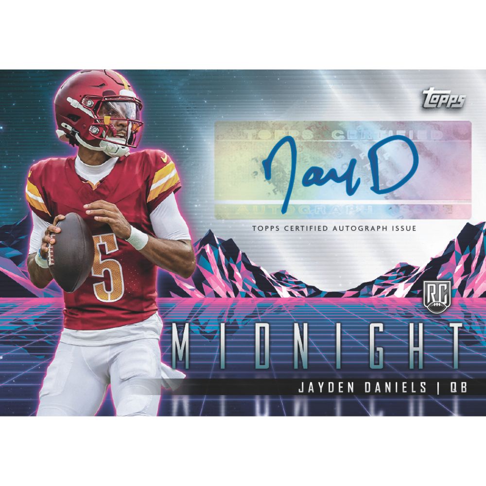 2024 Topps Midnight Football Hobby Box - Trading Card Market