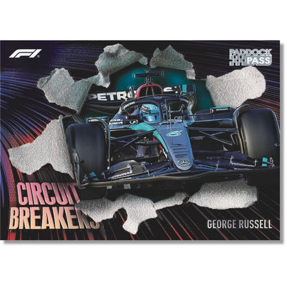 2024 Topps Paddock Pass F1 Cards-George Russell