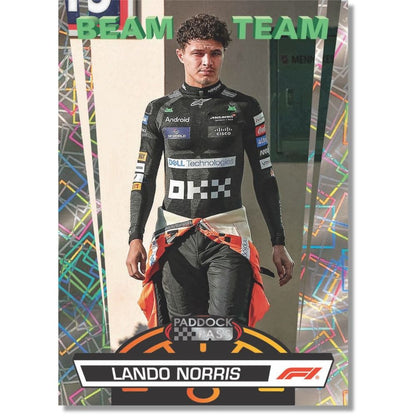 2024 Topps Paddock Pass F1 Cards-Lando Norris