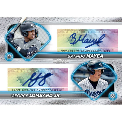 2024 Topps Pro Debut Baseball Cards - Brando Mayea_George Lombard Jr