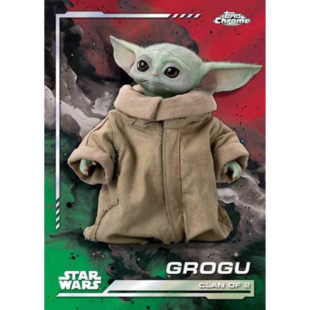 1x 2021 Topps Star Wars store The Mandalorian Season 2 HOBBY BOX GROGU (BABY YODA) TIN