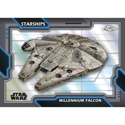 2024 Topps Star Wars Chrome Cards - Millennium Falcon