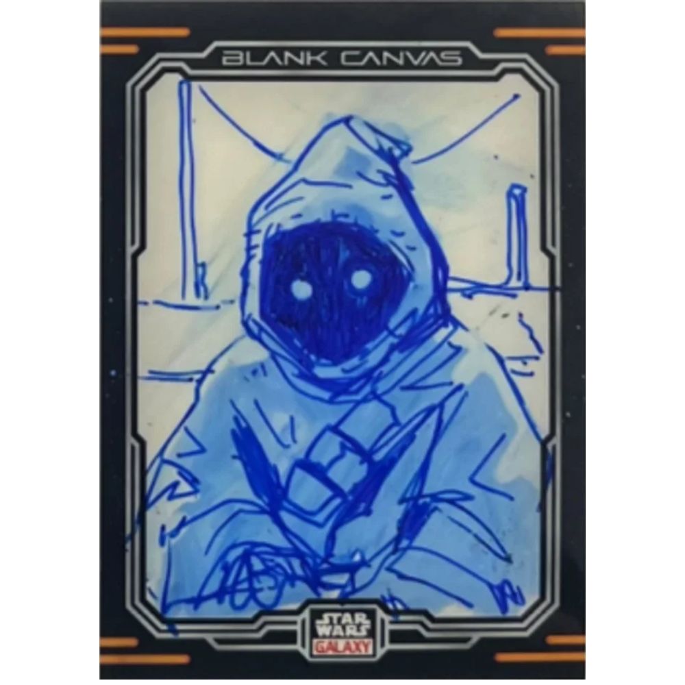 2024 Topps Star Wars Chrome Galaxy Cards - Blank Canvas