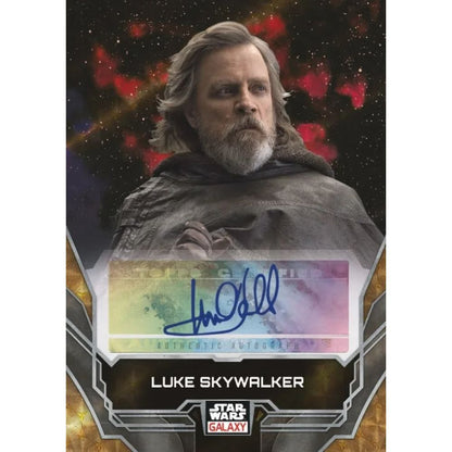 2024 Topps Star Wars Chrome Galaxy Cards - Luke Skywalker