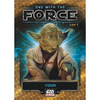 2024 Topps Star Wars Chrome Galaxy Cards - Yoda