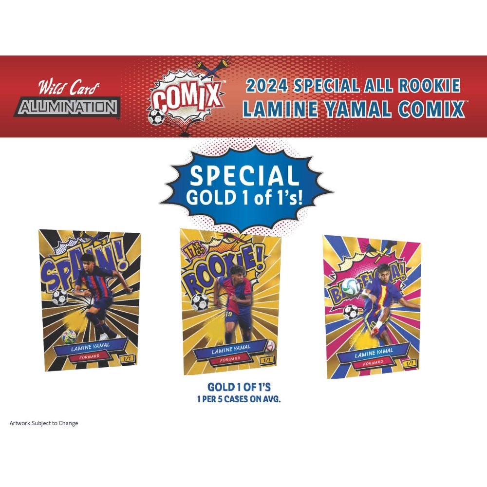 2024 Wild Card Alumination Lamine Yamal Comix Soccer Hobby Box - Trading Card Market
