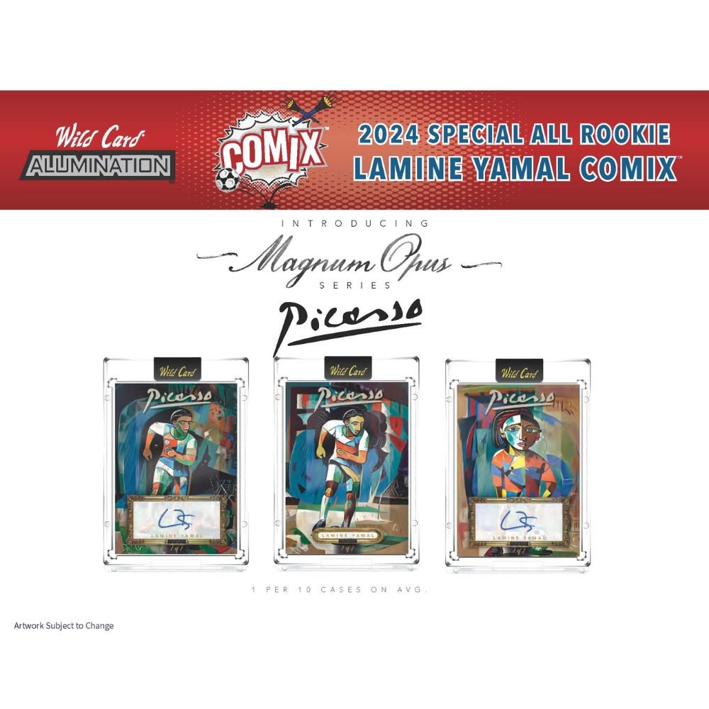 2024 Wild Card Alumination Lamine Yamal Comix Soccer Hobby Box