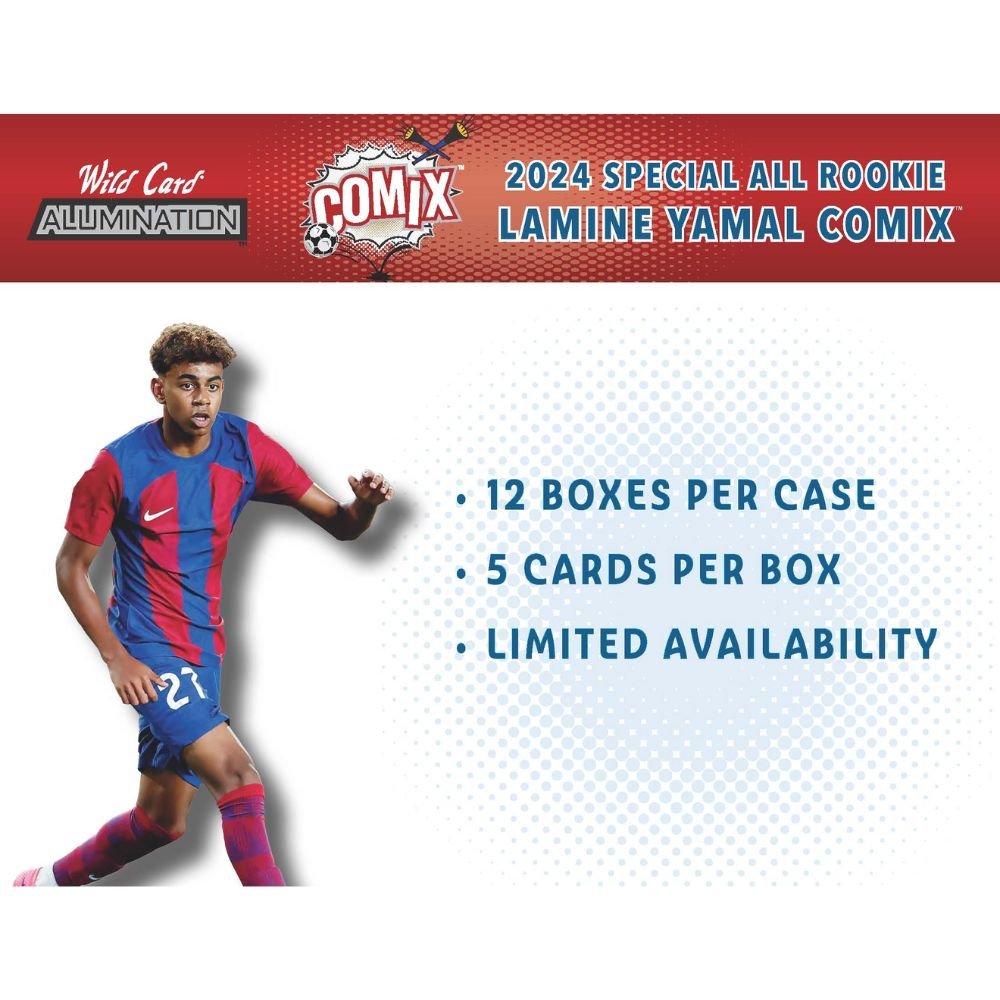 2024 Wild Card Alumination Lamine Yamal Comix Soccer Hobby Box - Trading Card Market