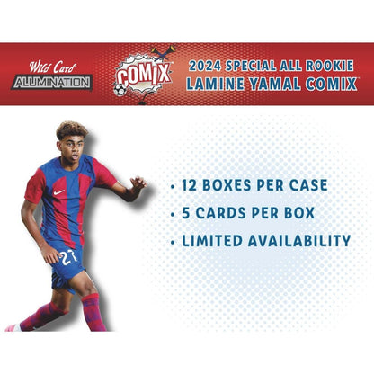 2024 Wild Card Alumination Lamine Yamal Comix Soccer Hobby Box - Trading Card Market