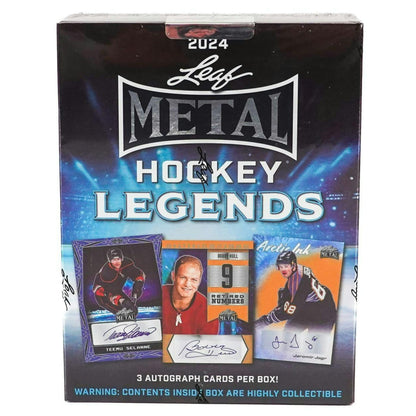 2024 Leaf Metal Legends Hockey Hobby Box - Trading Card Market