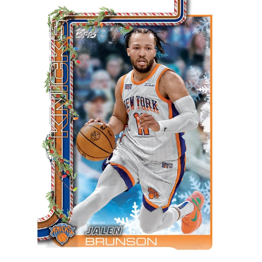 2025/26 Topps Basketball Holiday Calendar - Trading Card Market