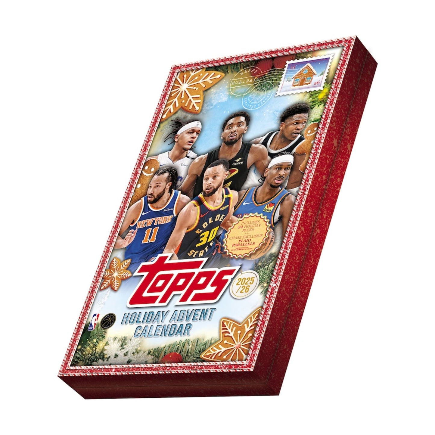2025/26 Topps Basketball Holiday Calendar - Trading Card Market