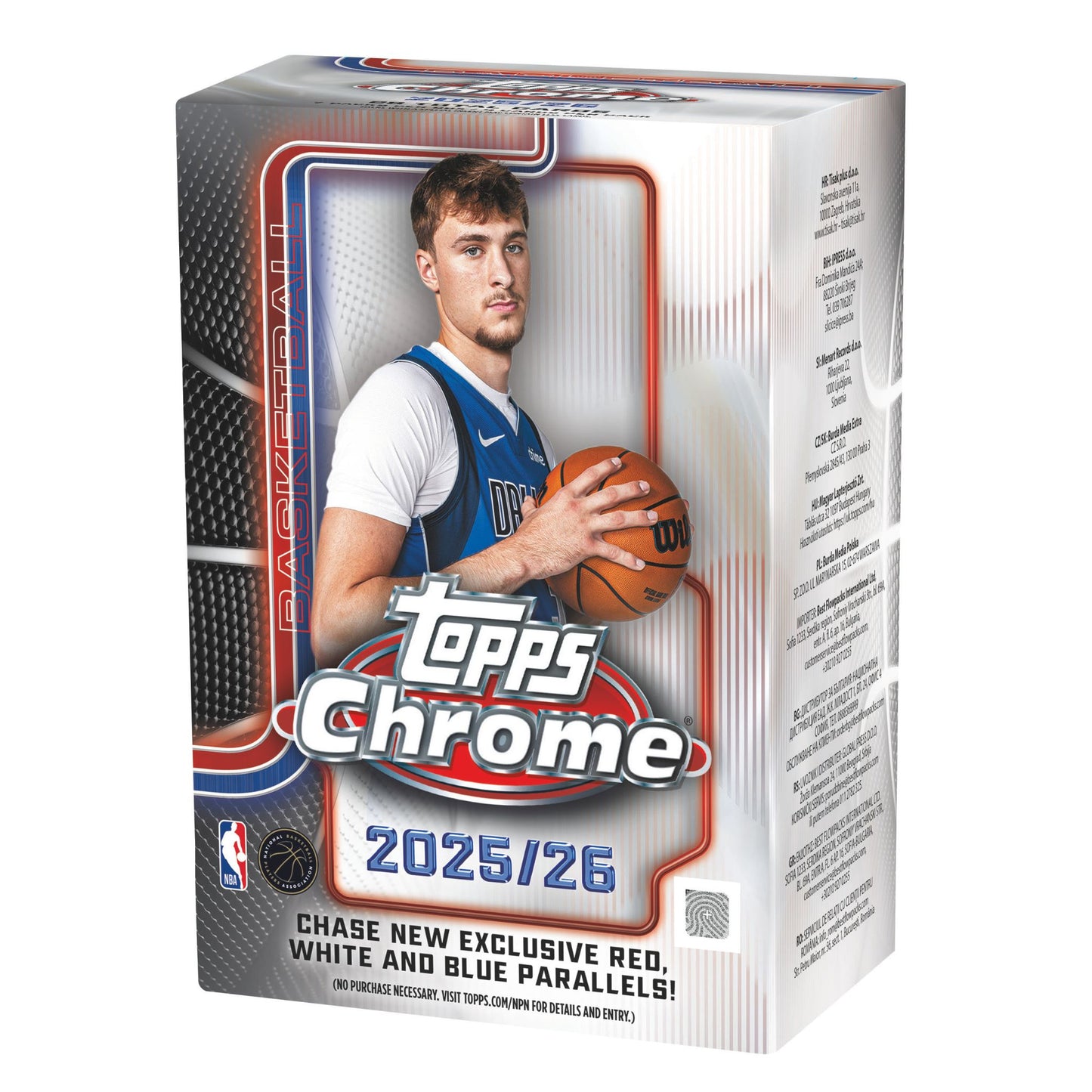 2025/26 Topps Chrome Basketball Blaster Box - Trading Card Market