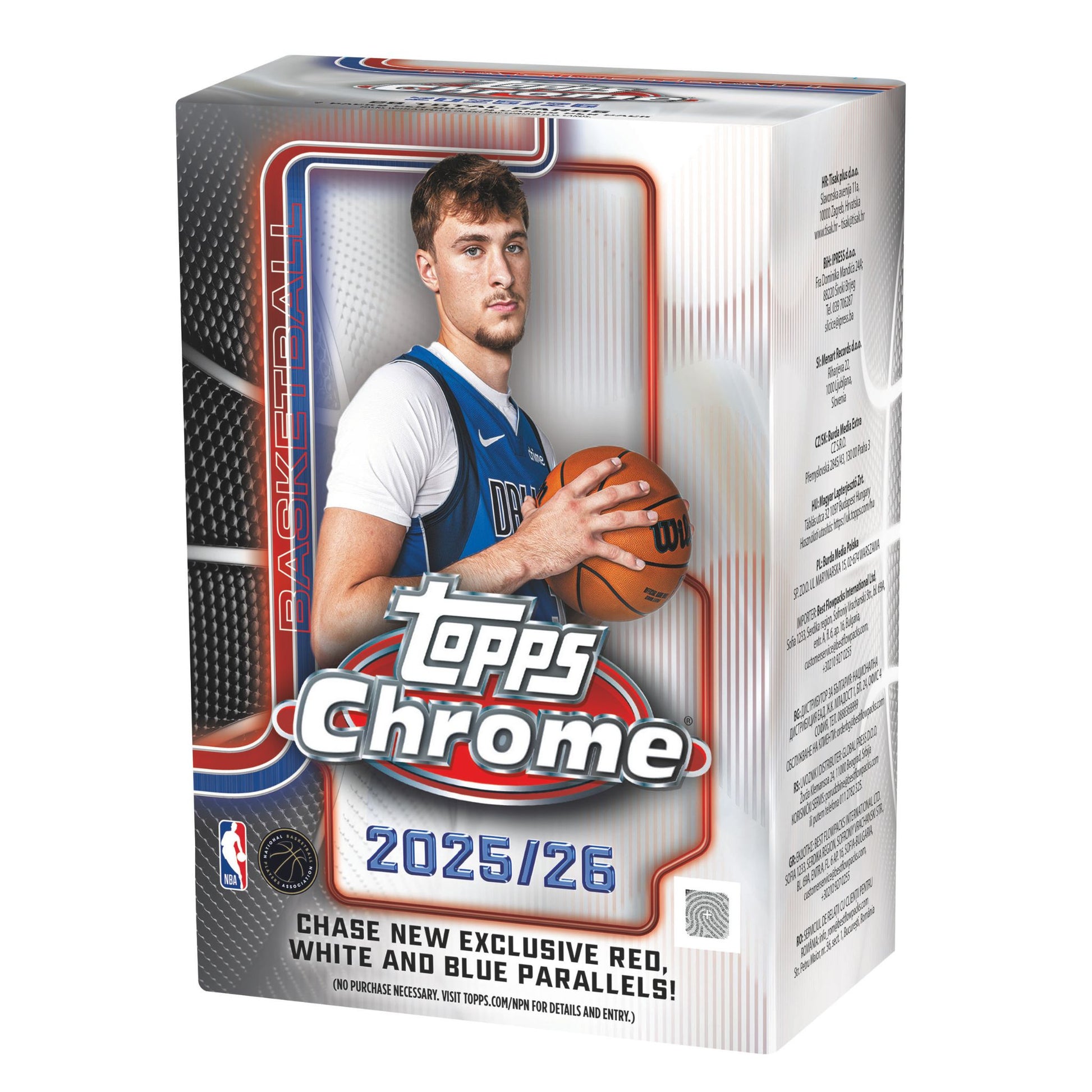 2025/26 Topps Chrome Basketball Blaster Box - Trading Card Market