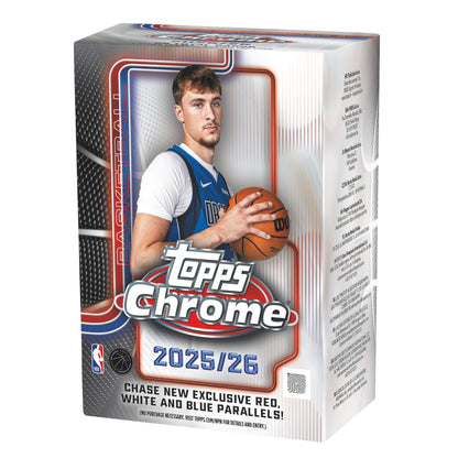 2025/26 Topps Chrome Basketball Blaster Box - Trading Card Market