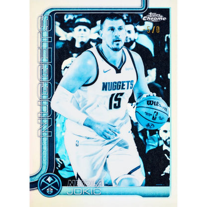 2025/26 Topps Chrome Basketball First Day Jumbo Box (Presell) - Trading Card Market