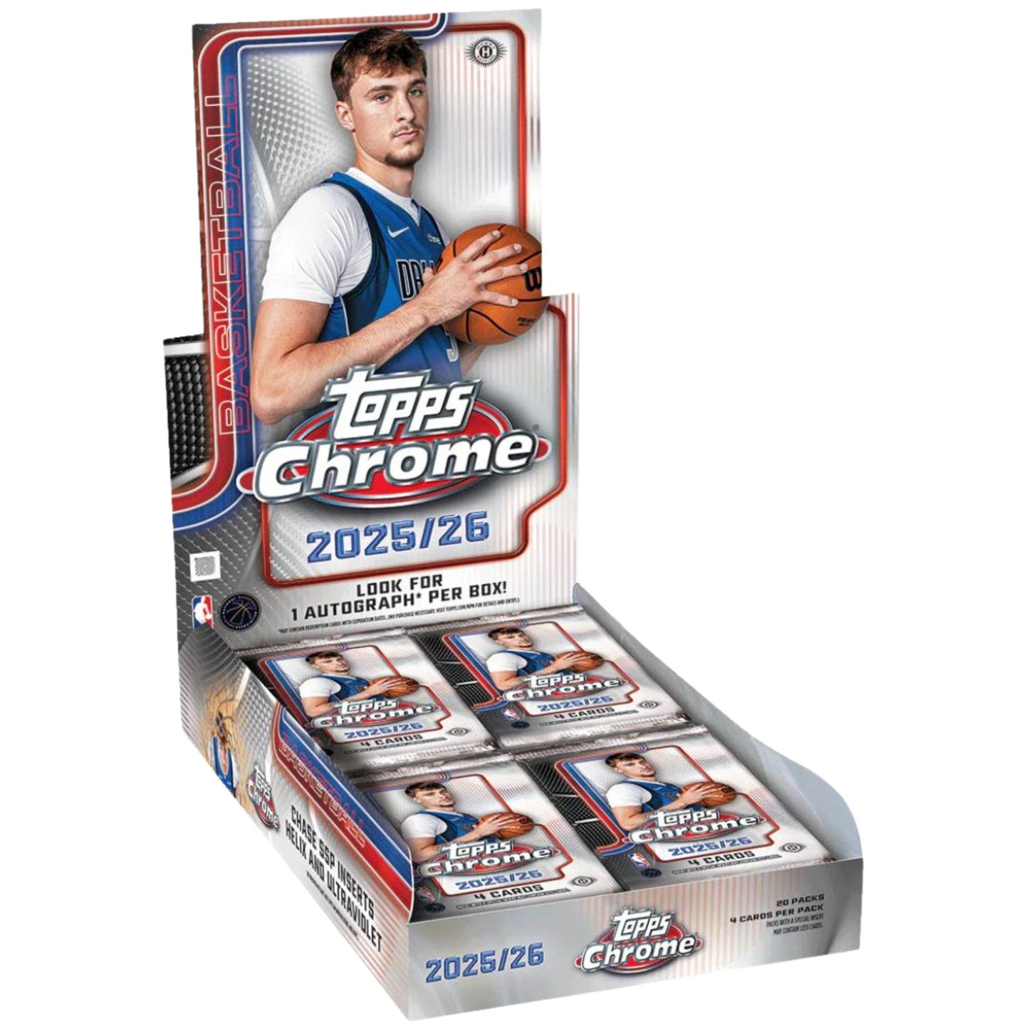 2025/26 Topps Chrome Basketball Hobby Box - Trading Card Market
