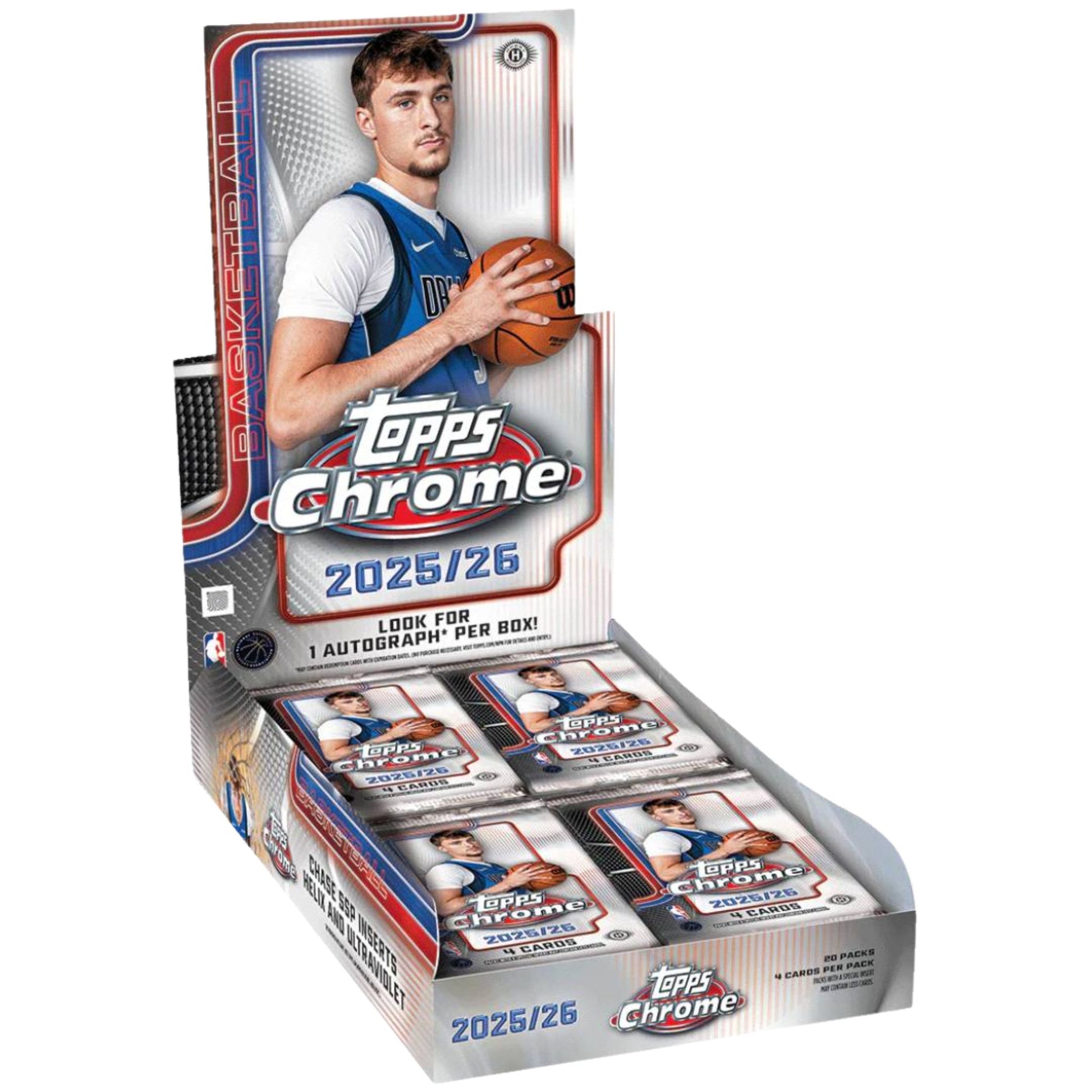 2025/26 Topps Chrome Basketball Hobby Box - Trading Card Market