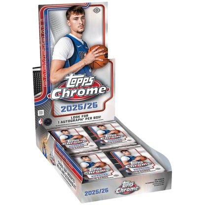 2025/26 Topps Chrome Basketball Hobby Box - Trading Card Market
