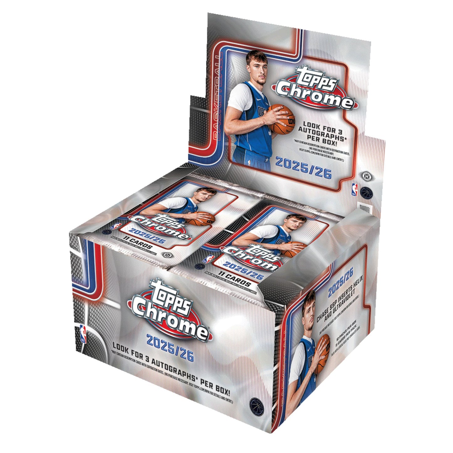 2025/26 Topps Chrome Basketball Jumbo Box - Trading Card Market