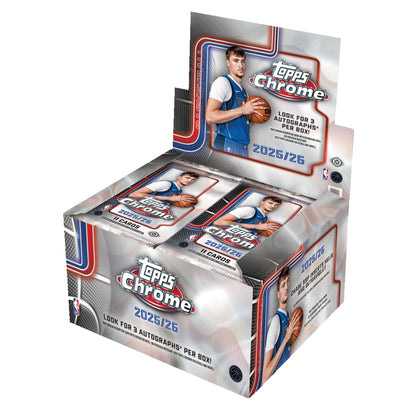 2025/26 Topps Chrome Basketball Jumbo Box - Trading Card Market