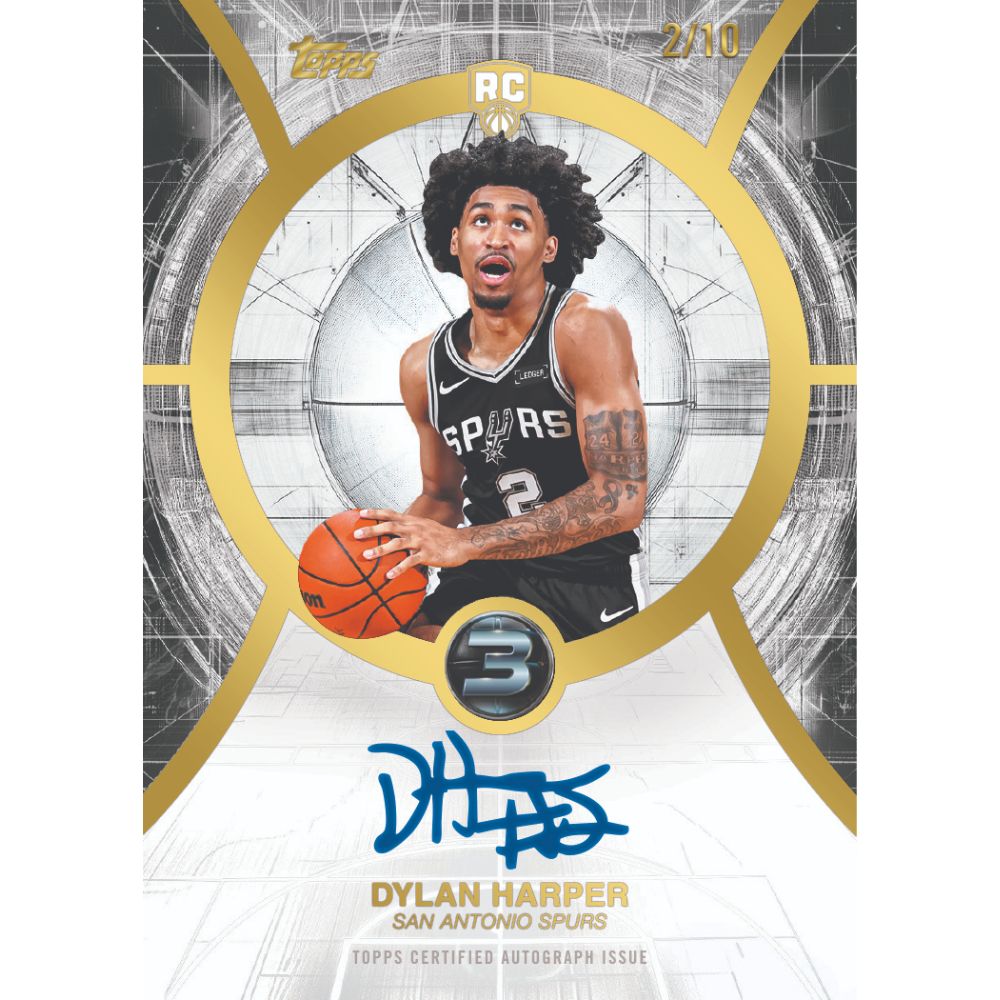 2025/26 Topps Three Basketball Hobby Box - Trading Card Market