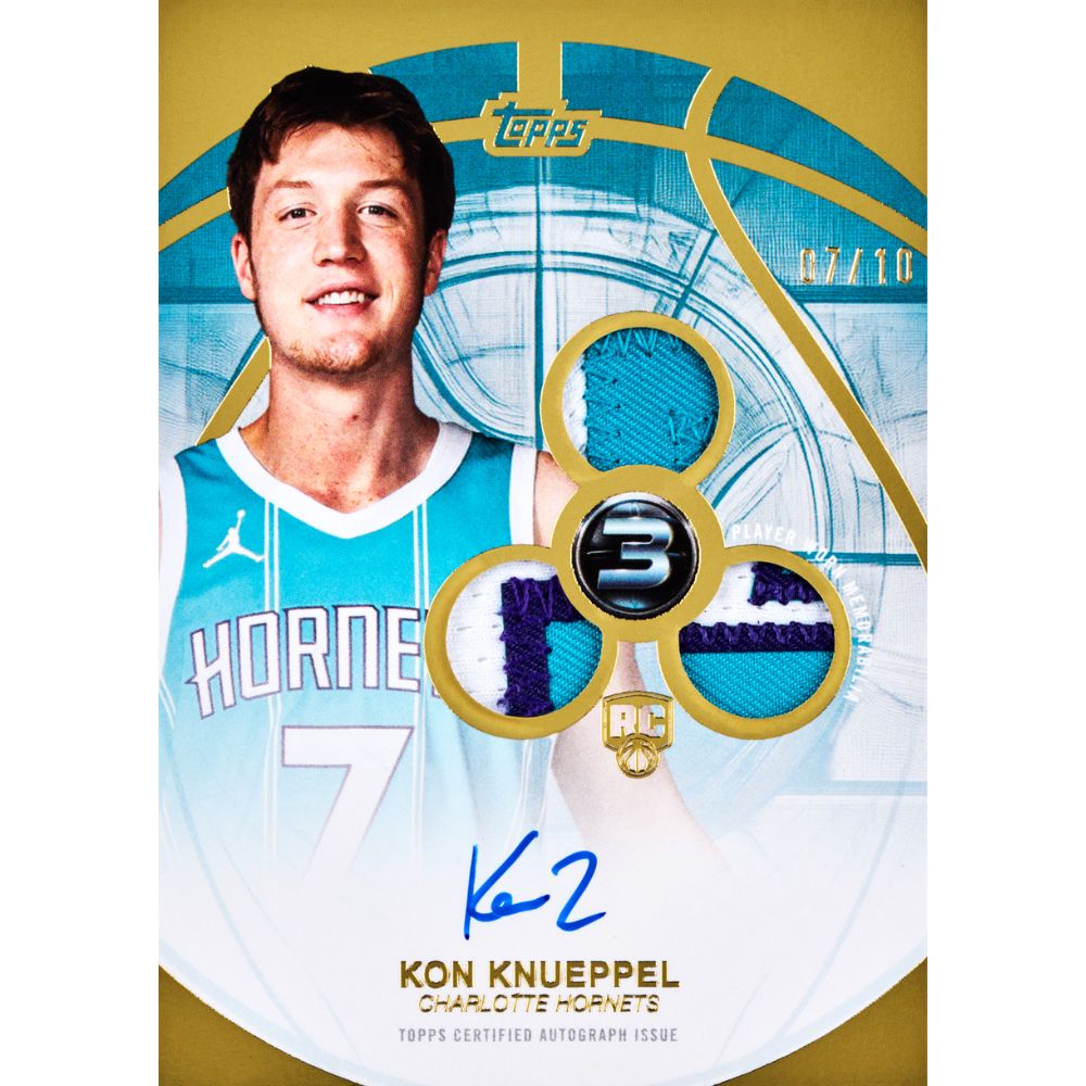 2025/26 Topps Three Basketball Hobby Box - Trading Card Market