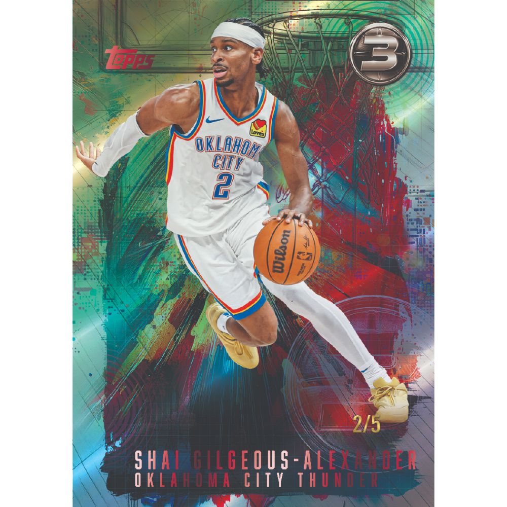 2025/26 Topps Three Basketball Hobby Box - Trading Card Market