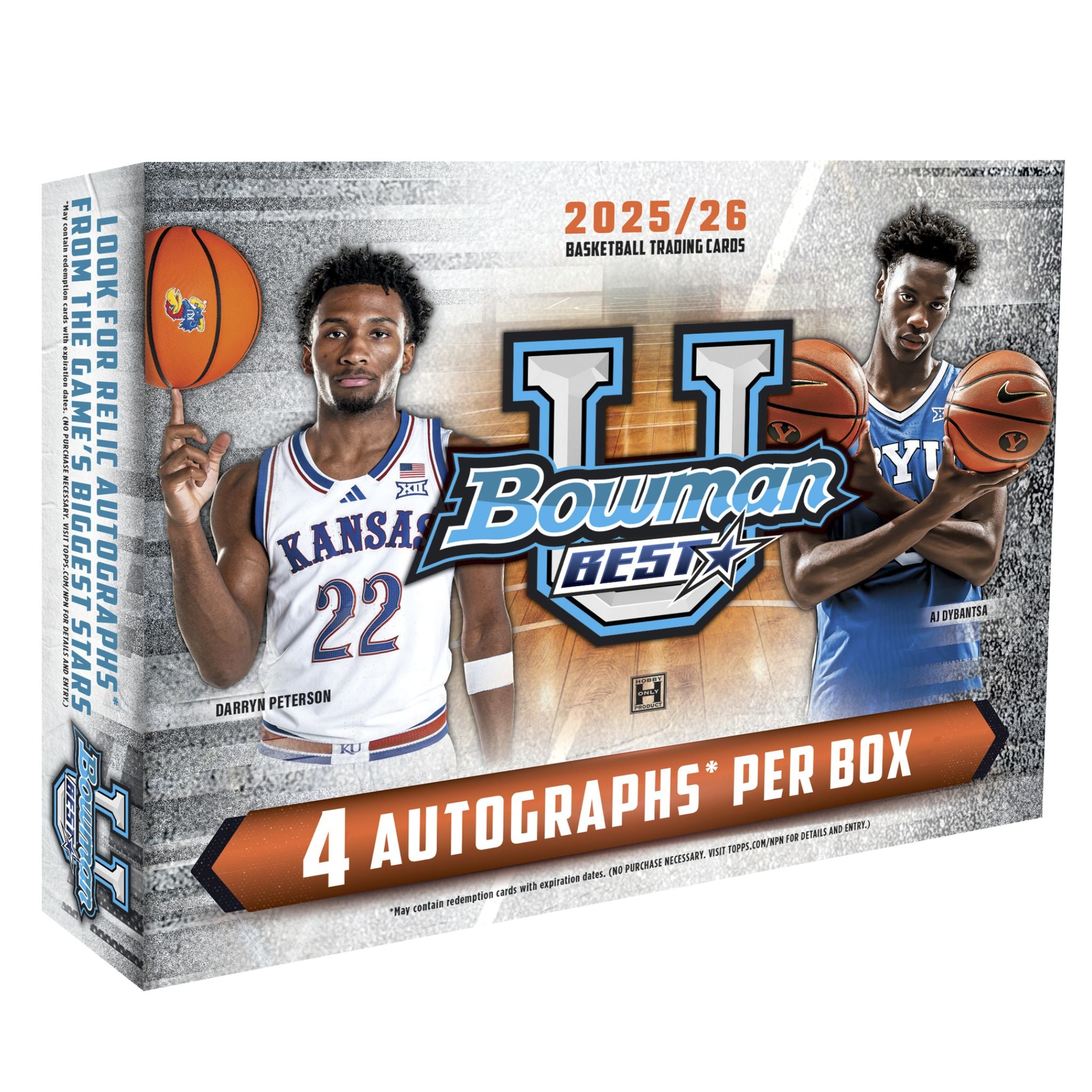2025/26 Bowman University Best Basketball Hobby Box – Trading Card