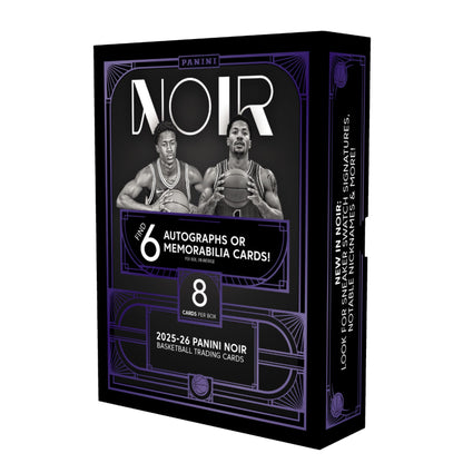 2025/26 Panini Noir Basketball Hobby Box (Presell) - Trading Card Market