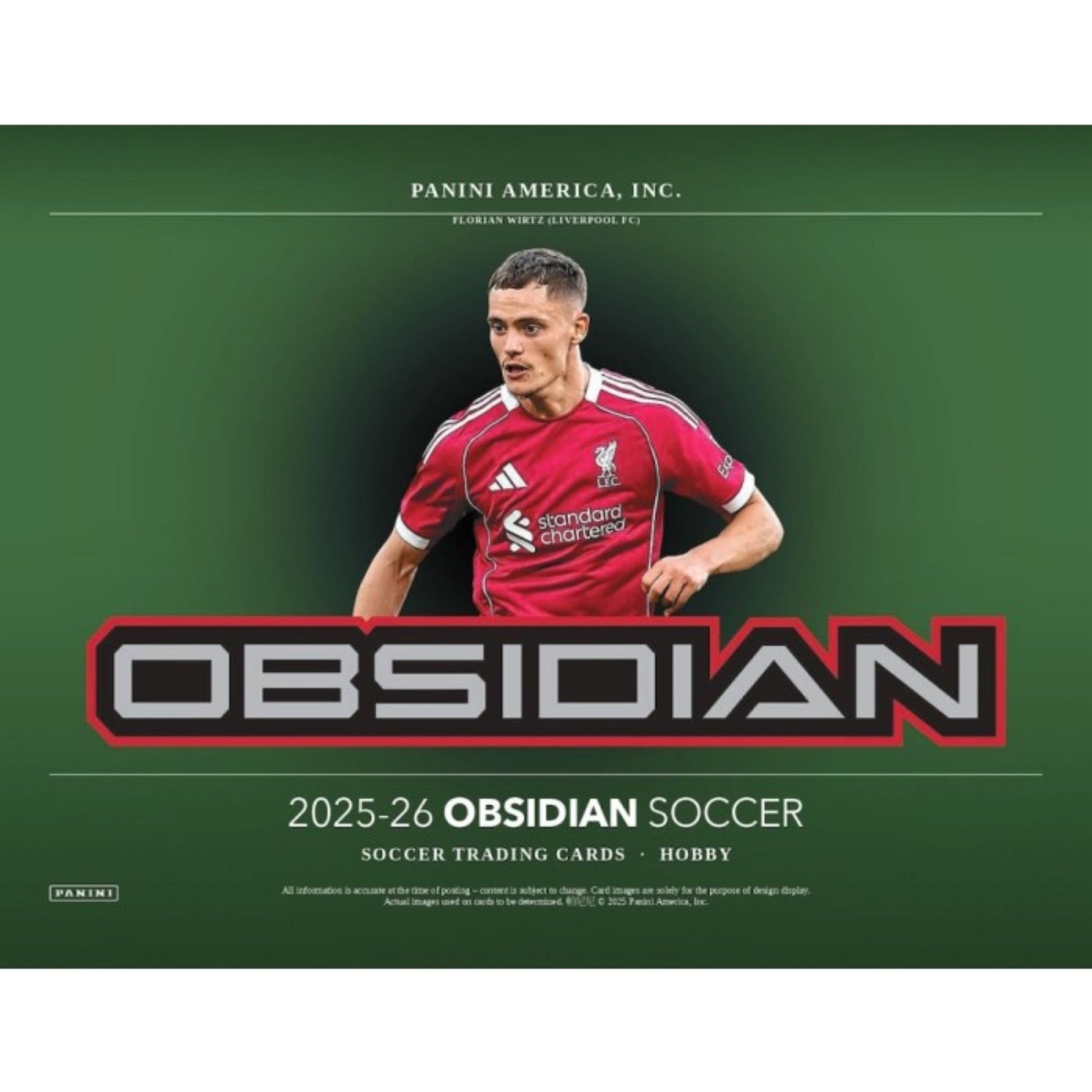 2025/26 Panini Obsidian Soccer Hobby Box (Presell) - Trading Card Market