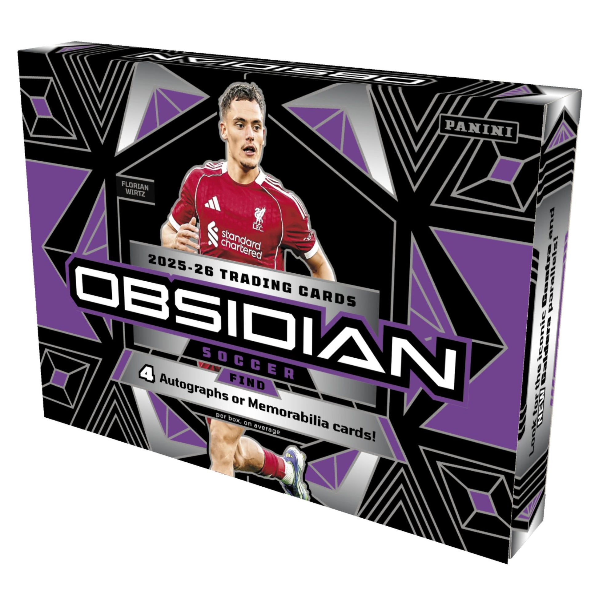 2025/26 Panini Obsidian Soccer Hobby Box - Trading Card Market