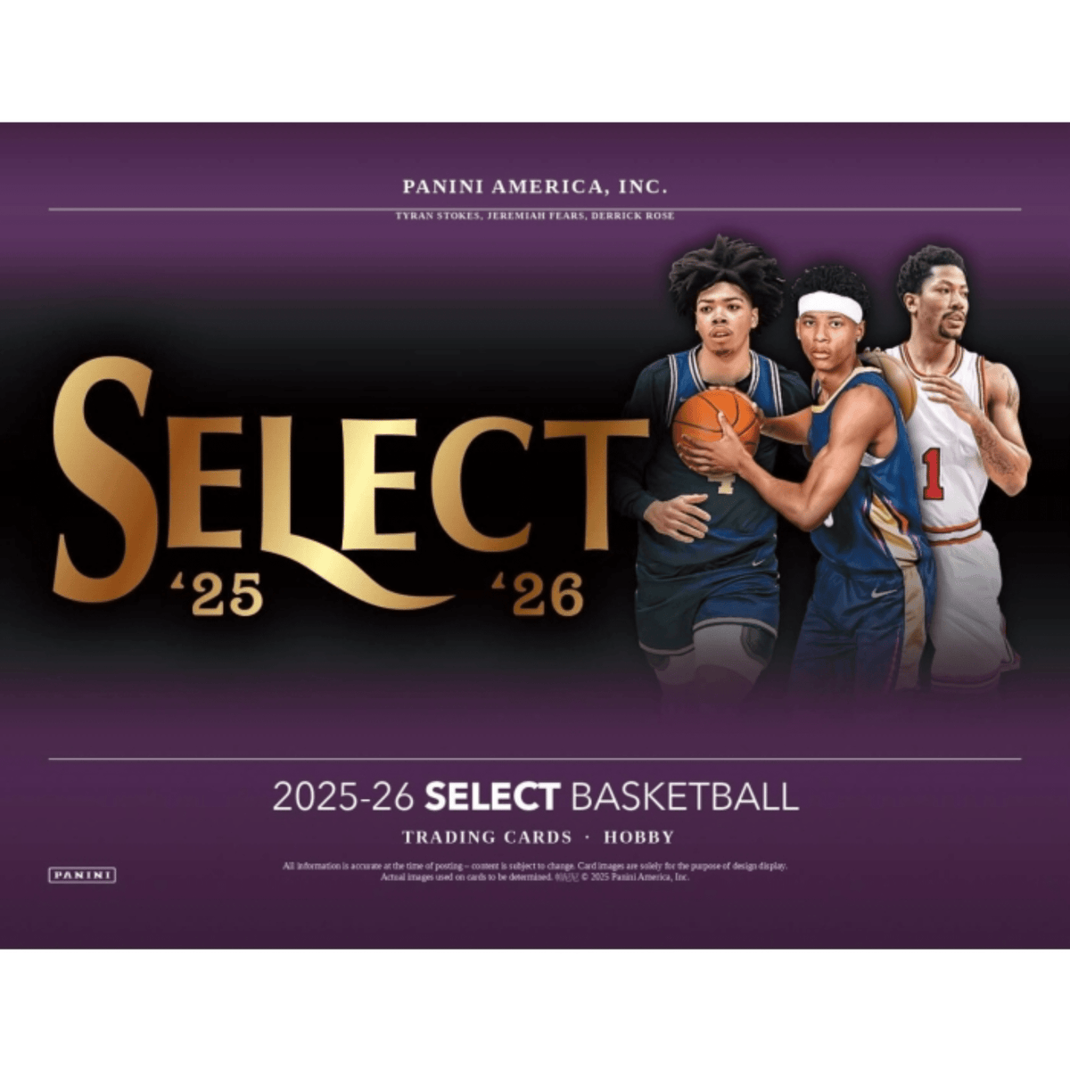 2025/26 Panini Select Basketball Hobby Box