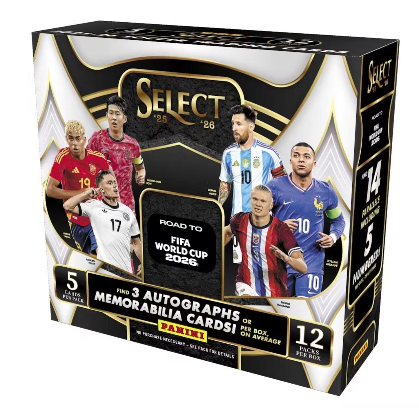 2025/26 Panini Select World Cup Soccer Hobby Box (Presell) - Trading Card Market