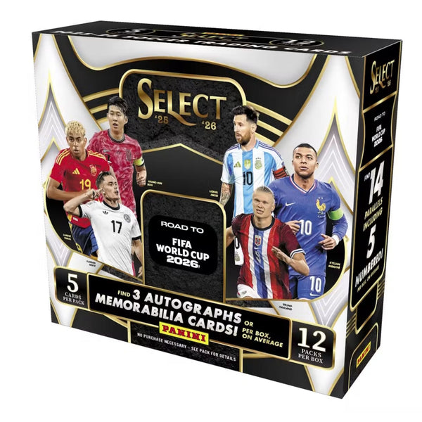 2025/26 Panini Select World Cup Soccer Hobby Box (Presell