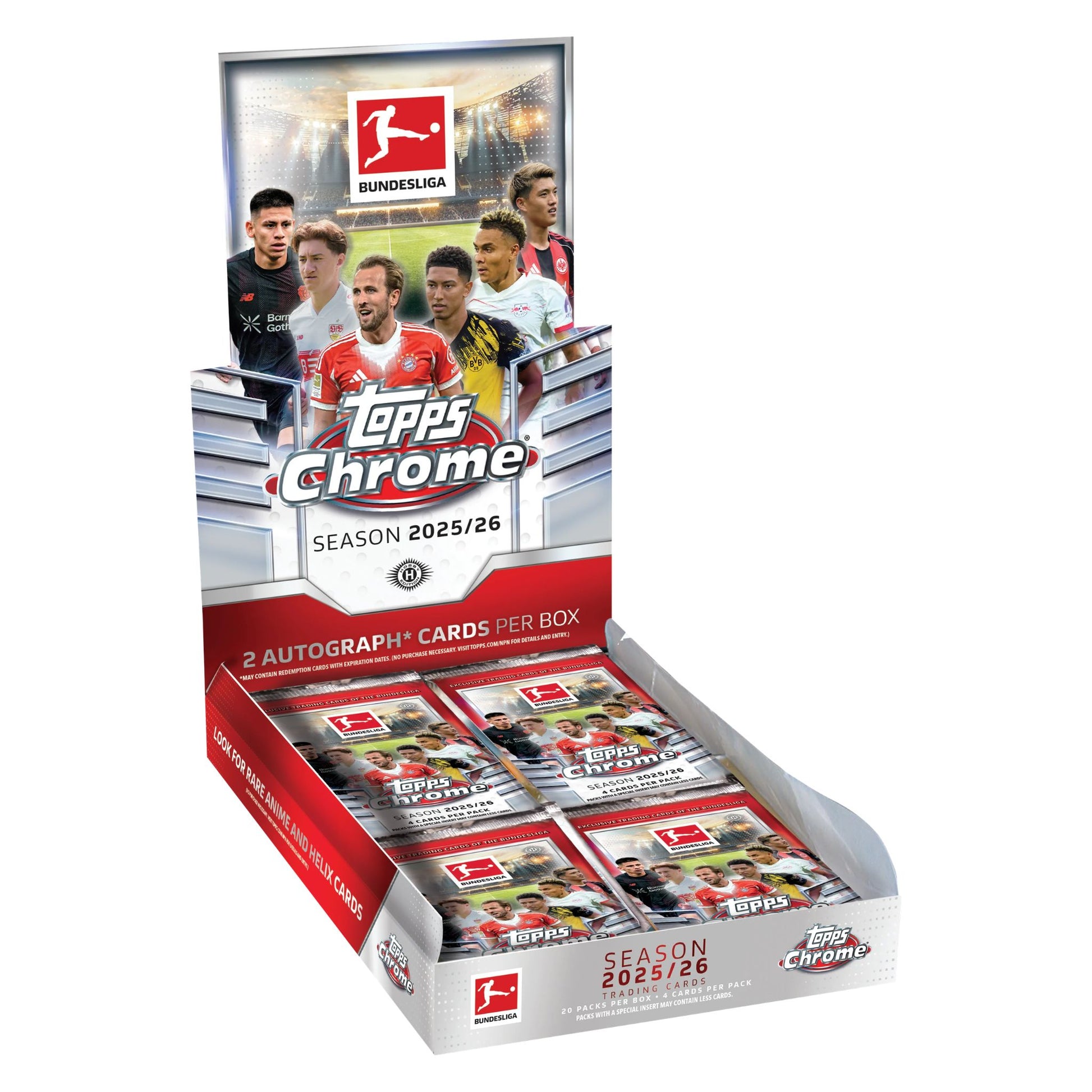 2025/26 Topps Bundesliga Chrome Soccer Hobby Box - Trading Card Market